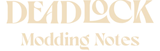 Deadlock Modding Notes Logo