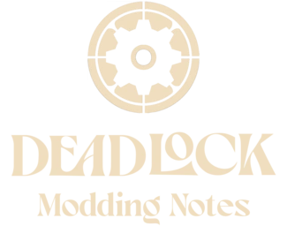Deadlock Modding Notes Logo